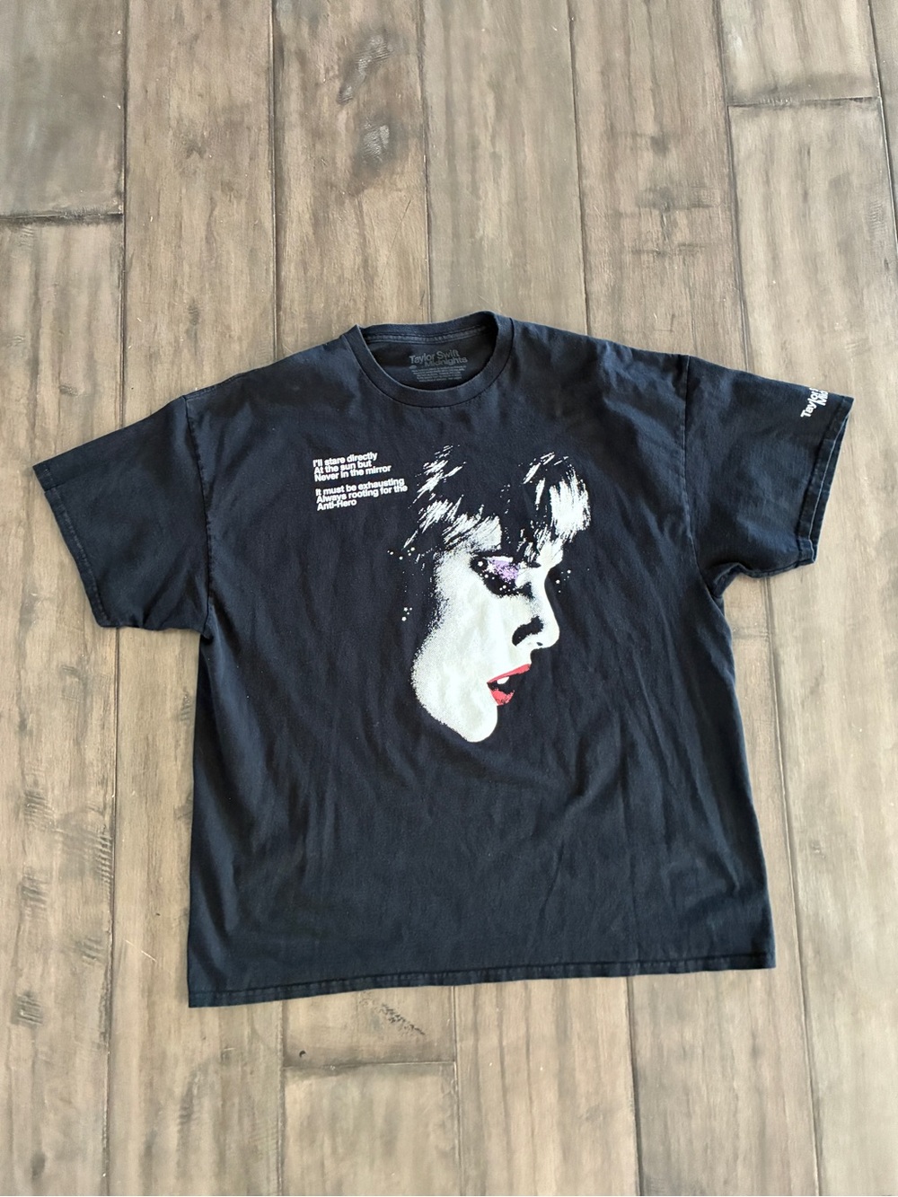 Taylor Swift Midnights Anti-Hero Lyrica and Portrait Tee - Size 2X - Picture 5 of 14